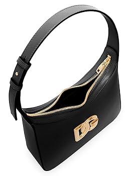 Amazon.com: Dolce&Gabbana, 3.5 DG Leather Shoulder Bag